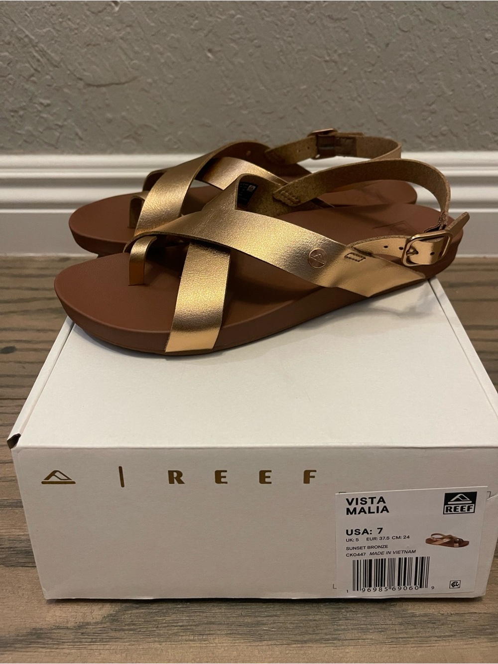 Reef Vista Malia Sunset Bronze Womens Sandal